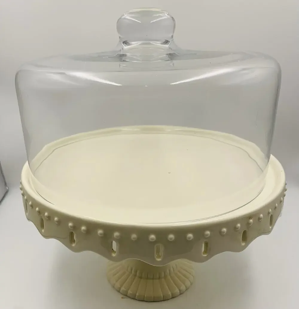 Better Homes and Gardens Collection ceramic pedestal cake stand